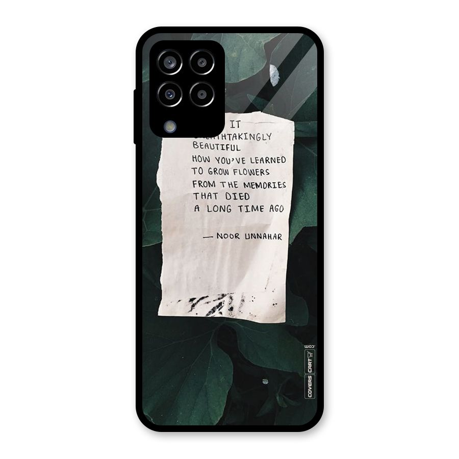 Memories Glass Back Case for Galaxy M33