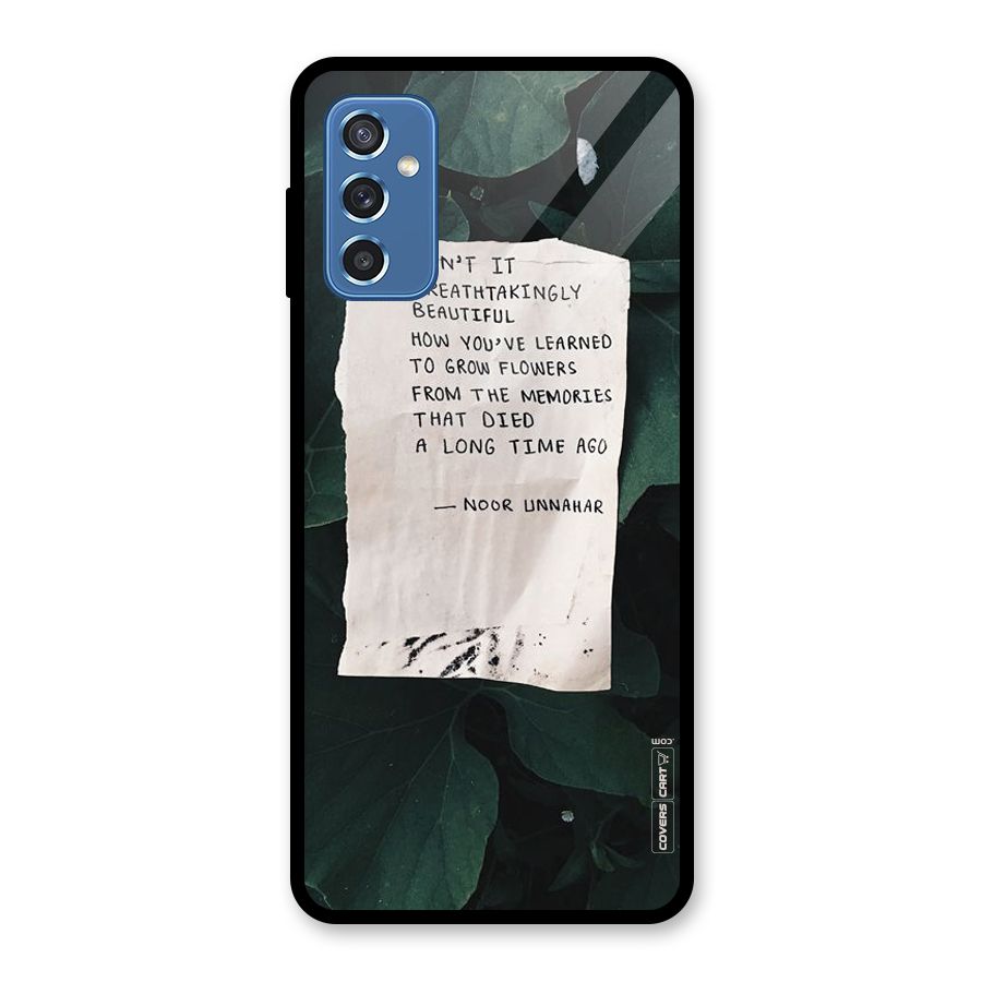 Memories Glass Back Case for Galaxy M52 5G