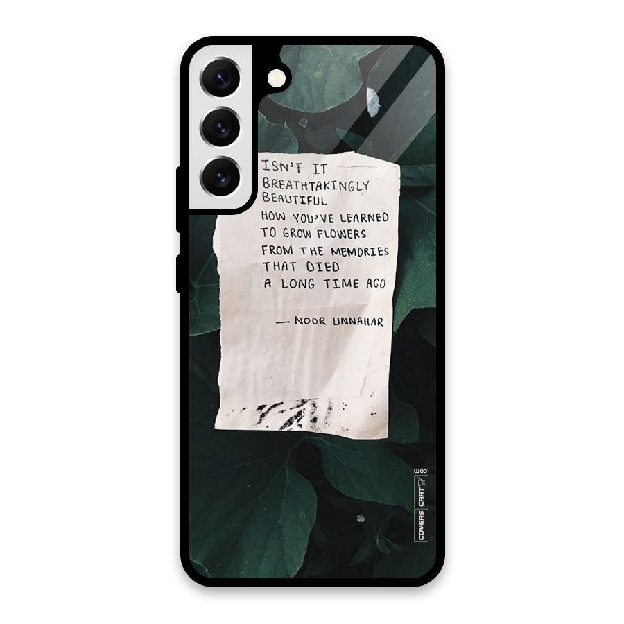 Memories Glass Back Case for Galaxy S22 Plus 5G