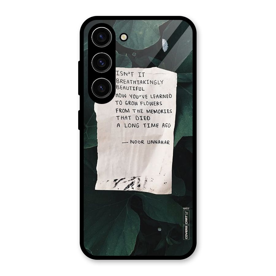 Memories Glass Back Case for Galaxy S23