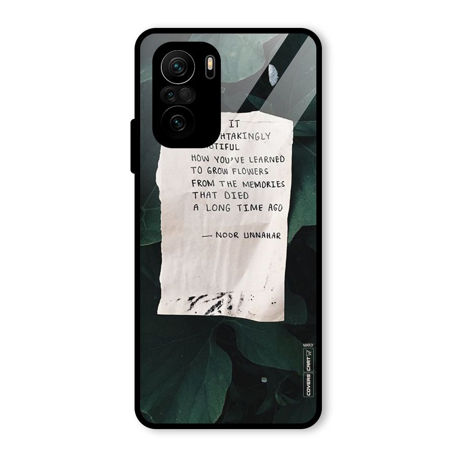 Memories Glass Back Case for Mi 11X Pro