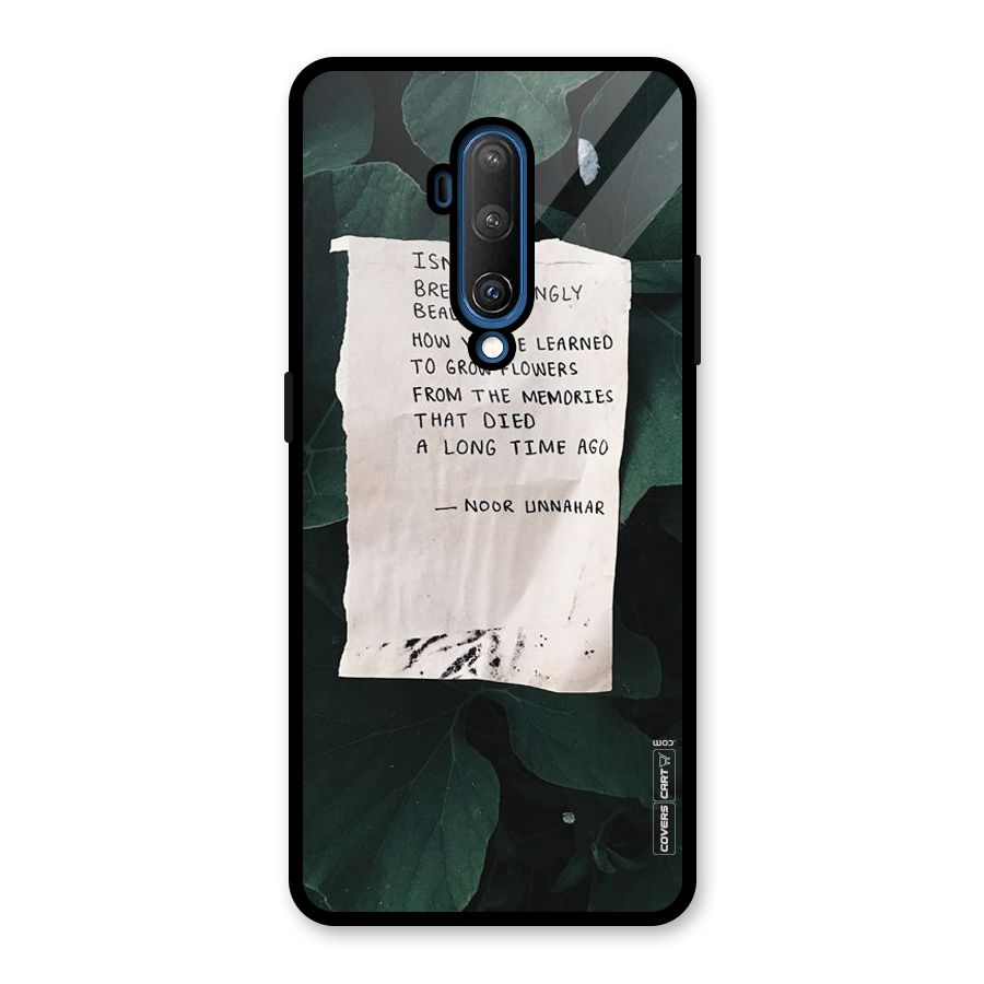 Memories Glass Back Case for OnePlus 7T Pro