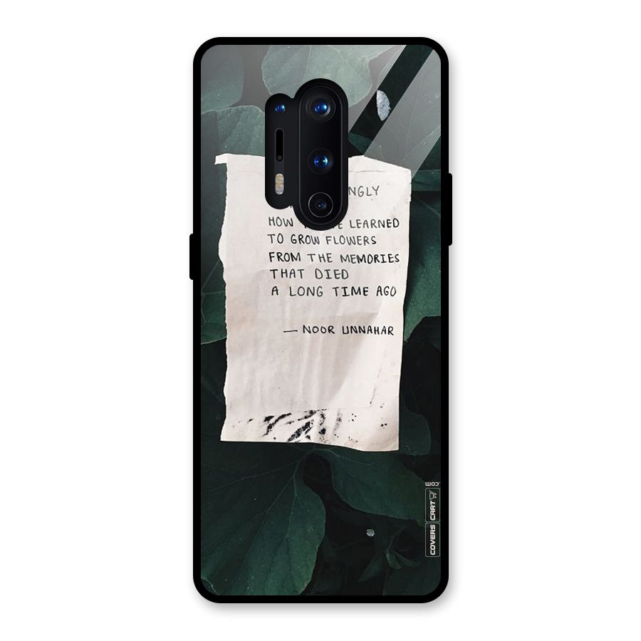 Memories Glass Back Case for OnePlus 8 Pro