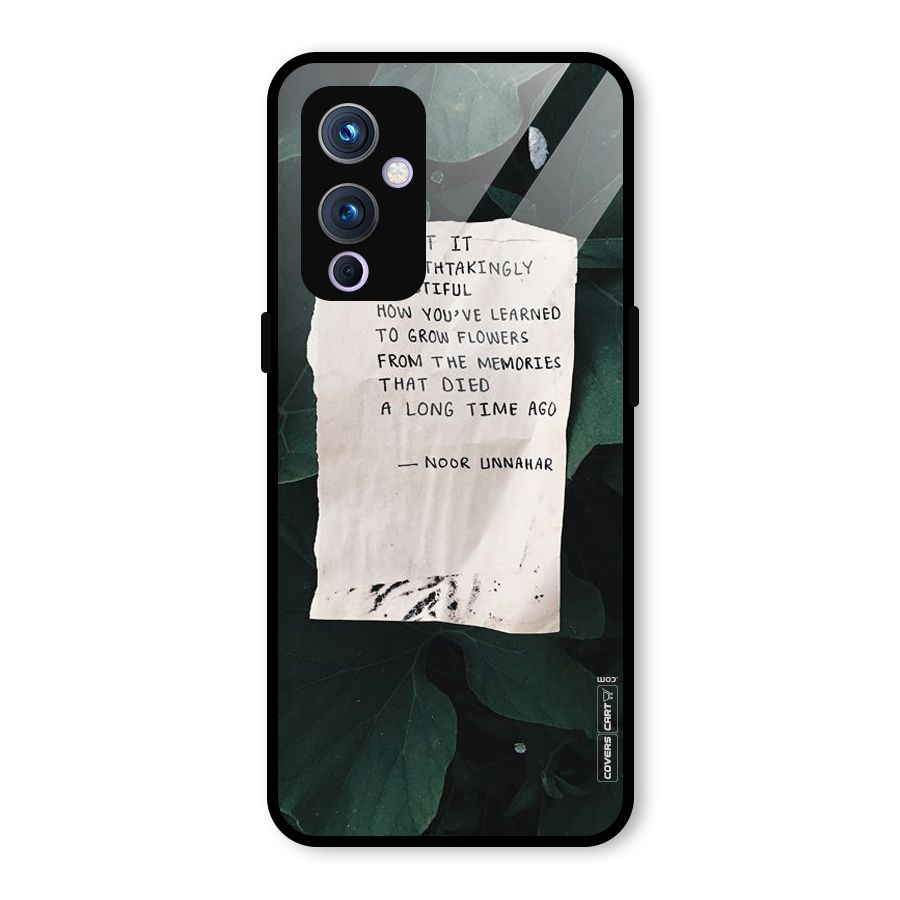 Memories Glass Back Case for OnePlus 9