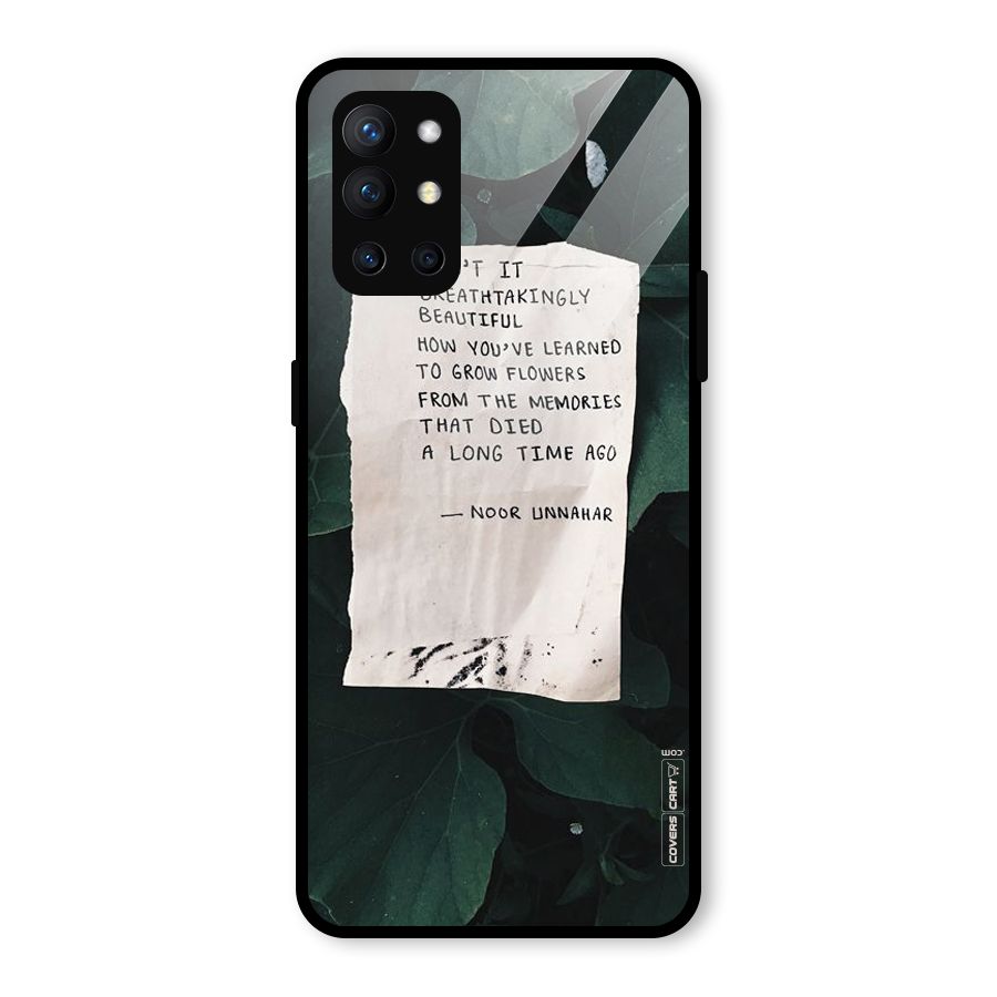 Memories Glass Back Case for OnePlus 9R