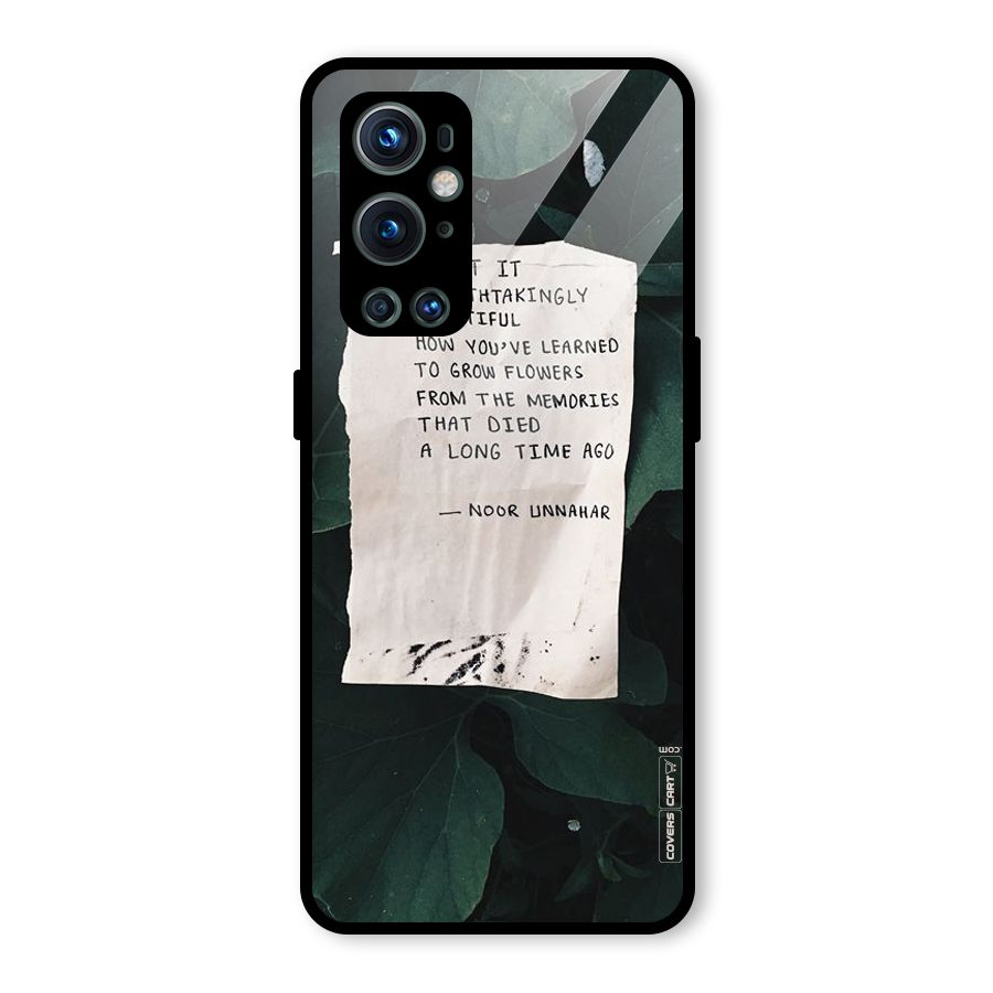 Memories Glass Back Case for OnePlus 9 Pro