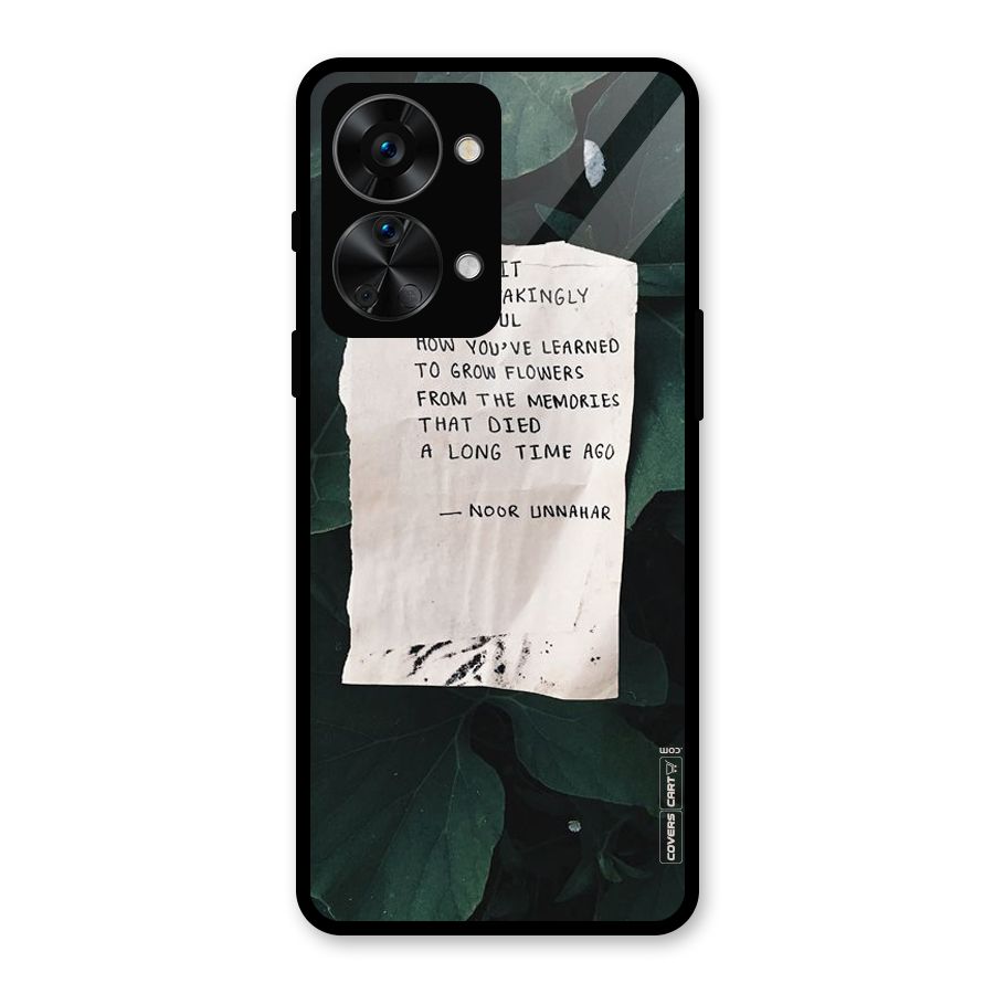 Memories Glass Back Case for OnePlus Nord 2T