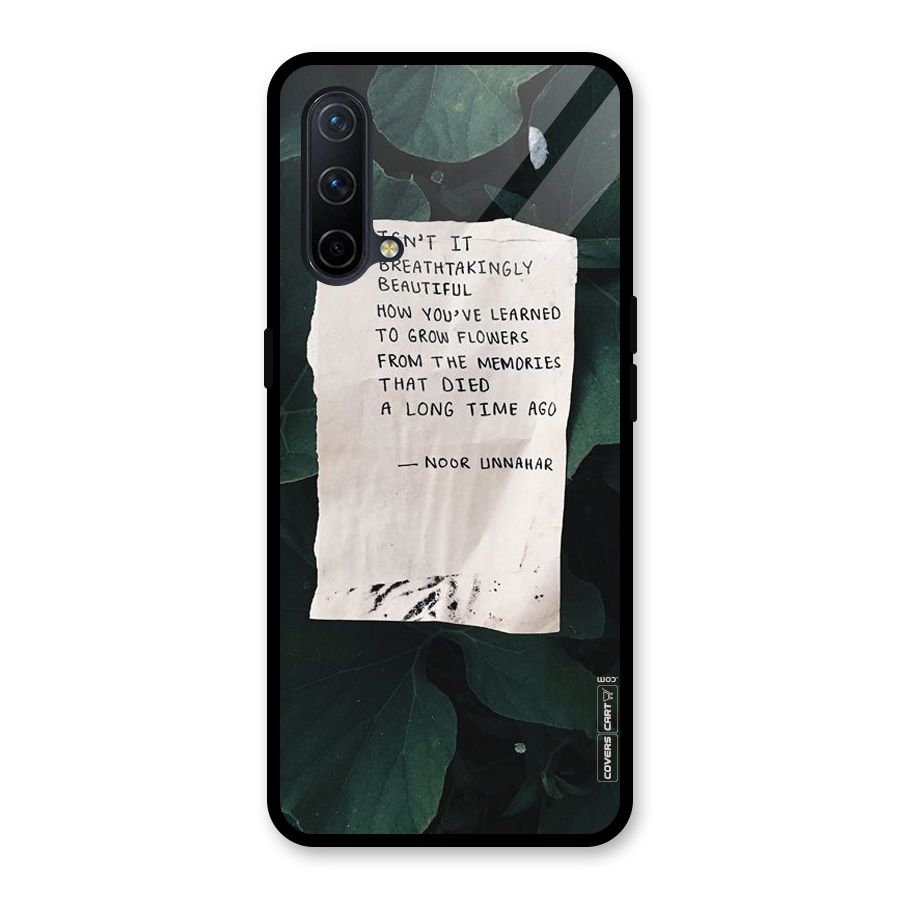 Memories Glass Back Case for OnePlus Nord CE 5G
