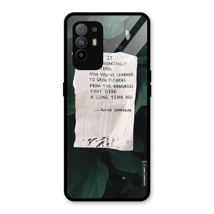 Memories Glass Back Case for Oppo F19 Pro Plus 5G