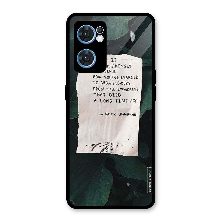 Memories Glass Back Case for Oppo Reno7 5G