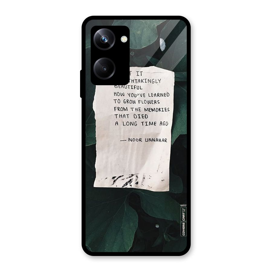 Memories Glass Back Case for Realme 10 Pro