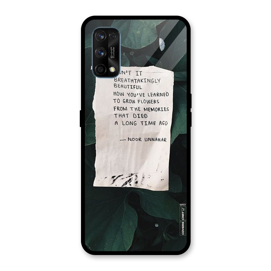 Memories Glass Back Case for Realme 7 Pro