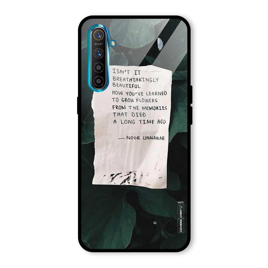 Memories Glass Back Case for Realme X2