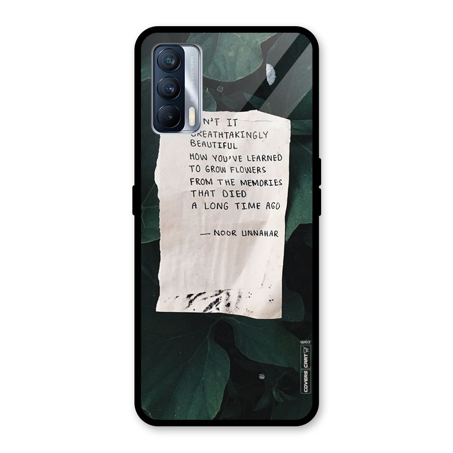 Memories Glass Back Case for Realme X7