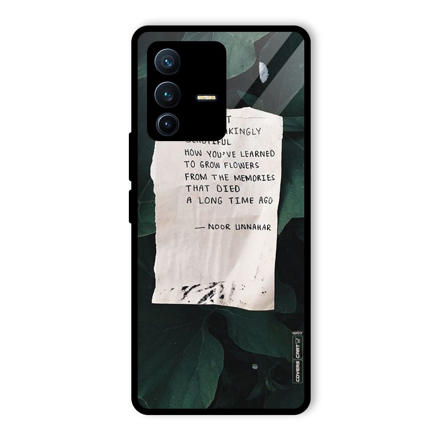 Memories Glass Back Case for Vivo V23 Pro