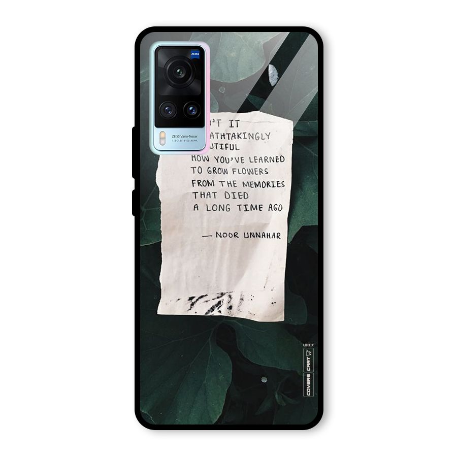 Memories Glass Back Case for Vivo X60