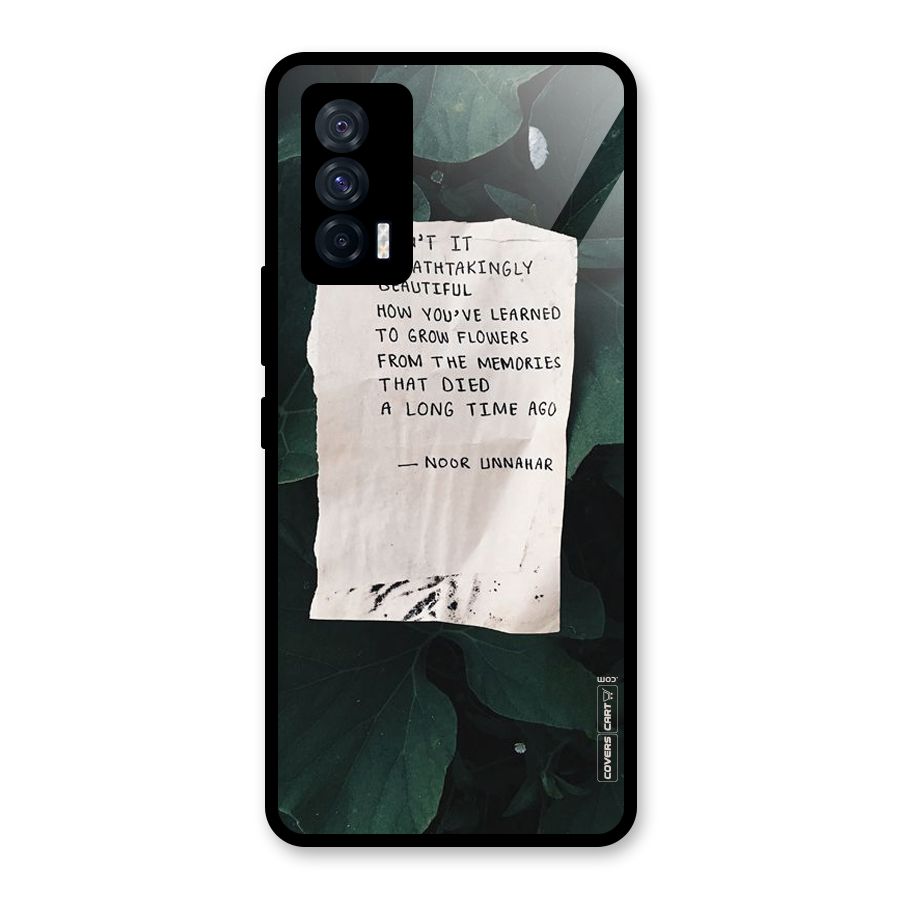 Memories Glass Back Case for Vivo iQOO 7 5G