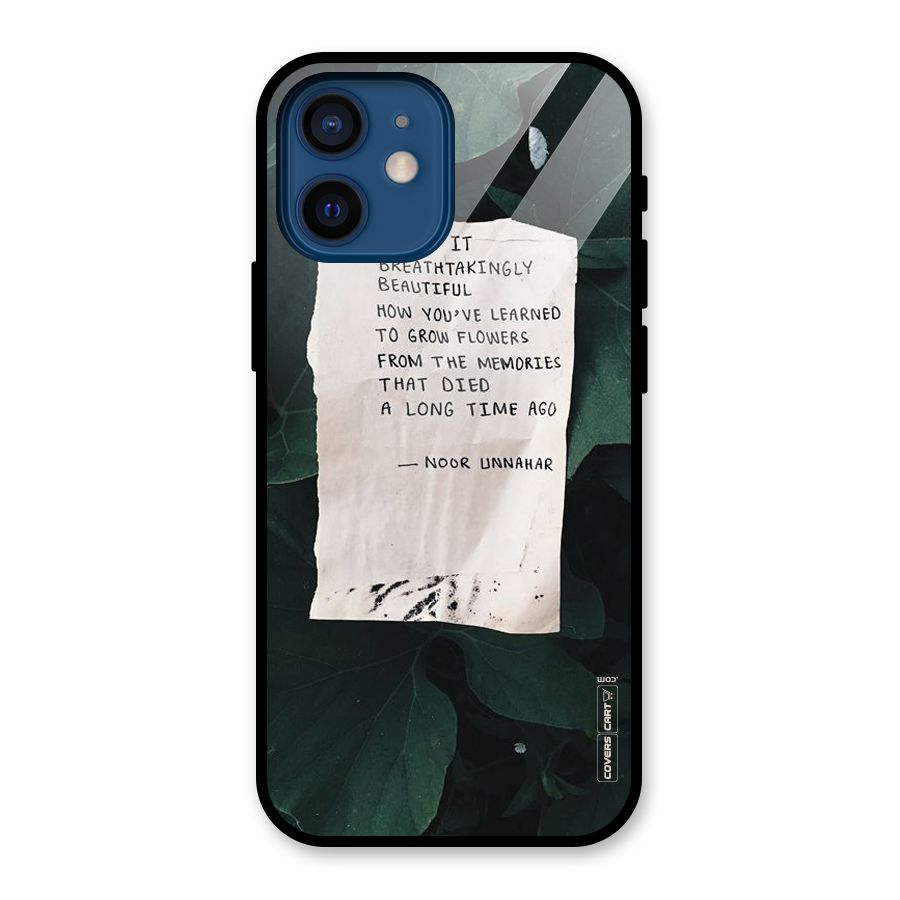 Memories Glass Back Case for iPhone 12 Mini