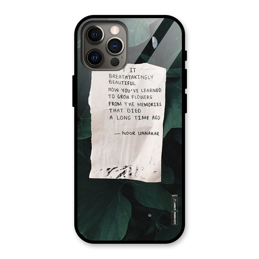 Memories Glass Back Case for iPhone 12 Pro