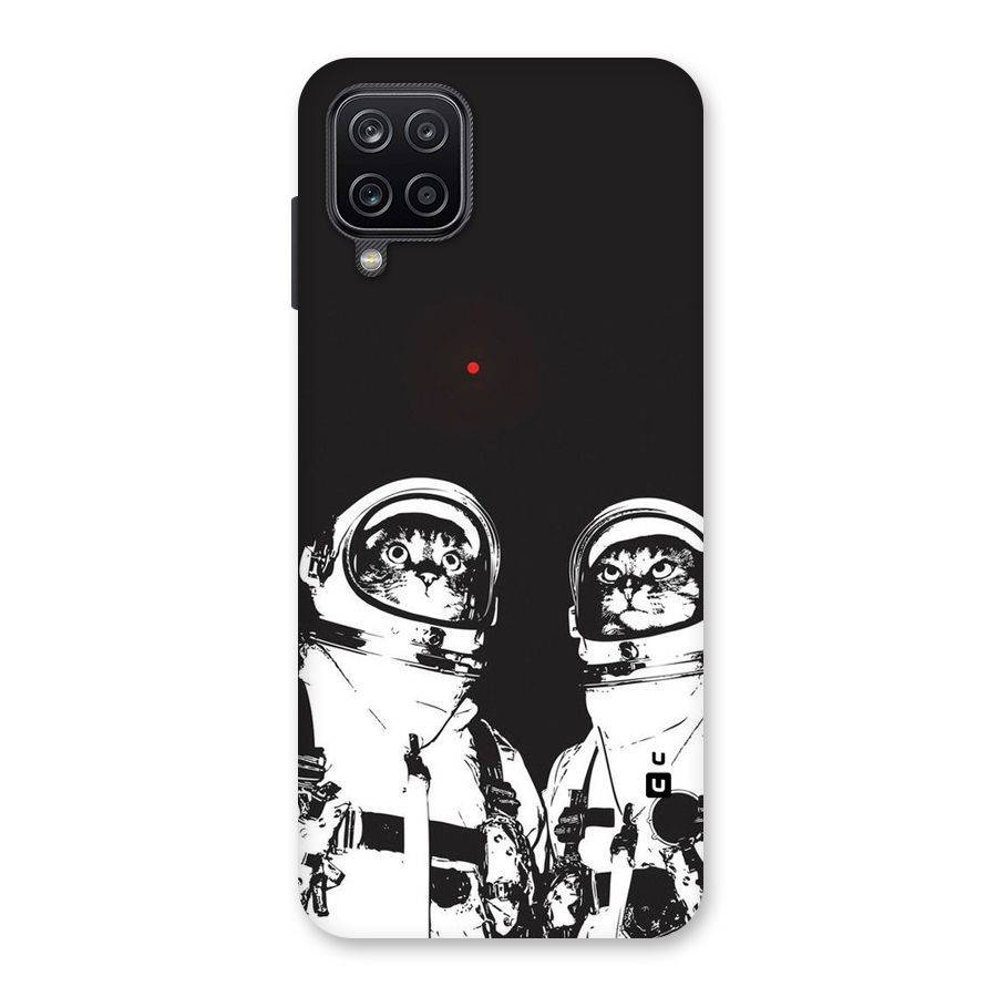 Meow Moon Back Case for Galaxy A12