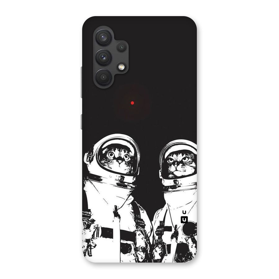 Meow Moon Back Case for Galaxy A32