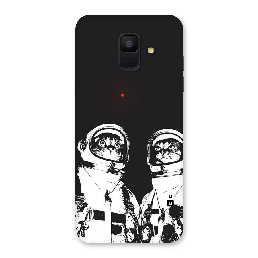 Meow Moon Back Case for Galaxy A6 (2018)