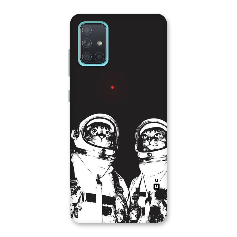 Meow Moon Back Case for Galaxy A71