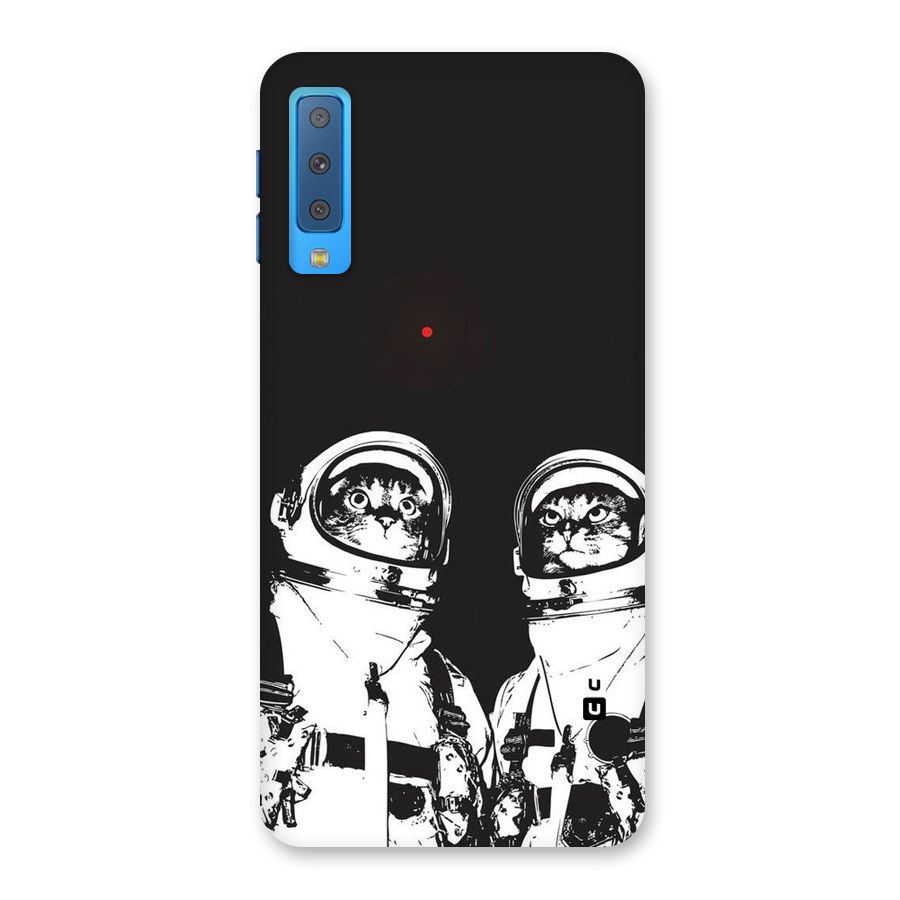 Meow Moon Back Case for Galaxy A7 (2018)