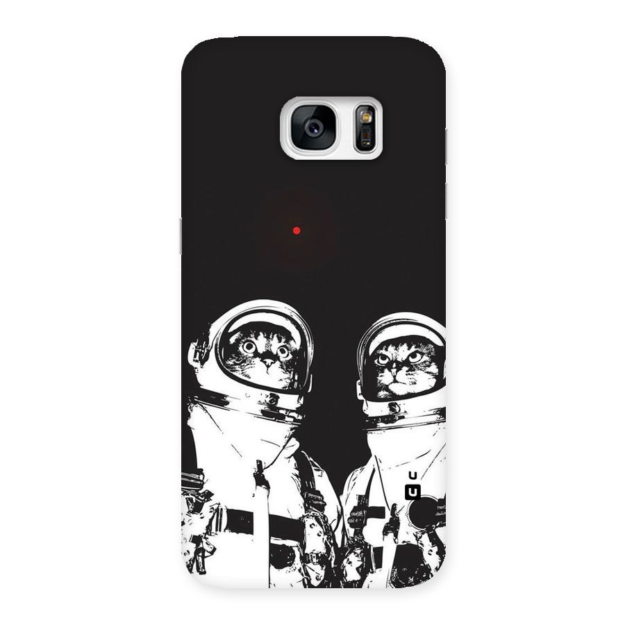 Meow Moon Back Case for Galaxy S7 Edge