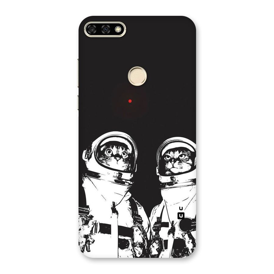 Meow Moon Back Case for Honor 7A