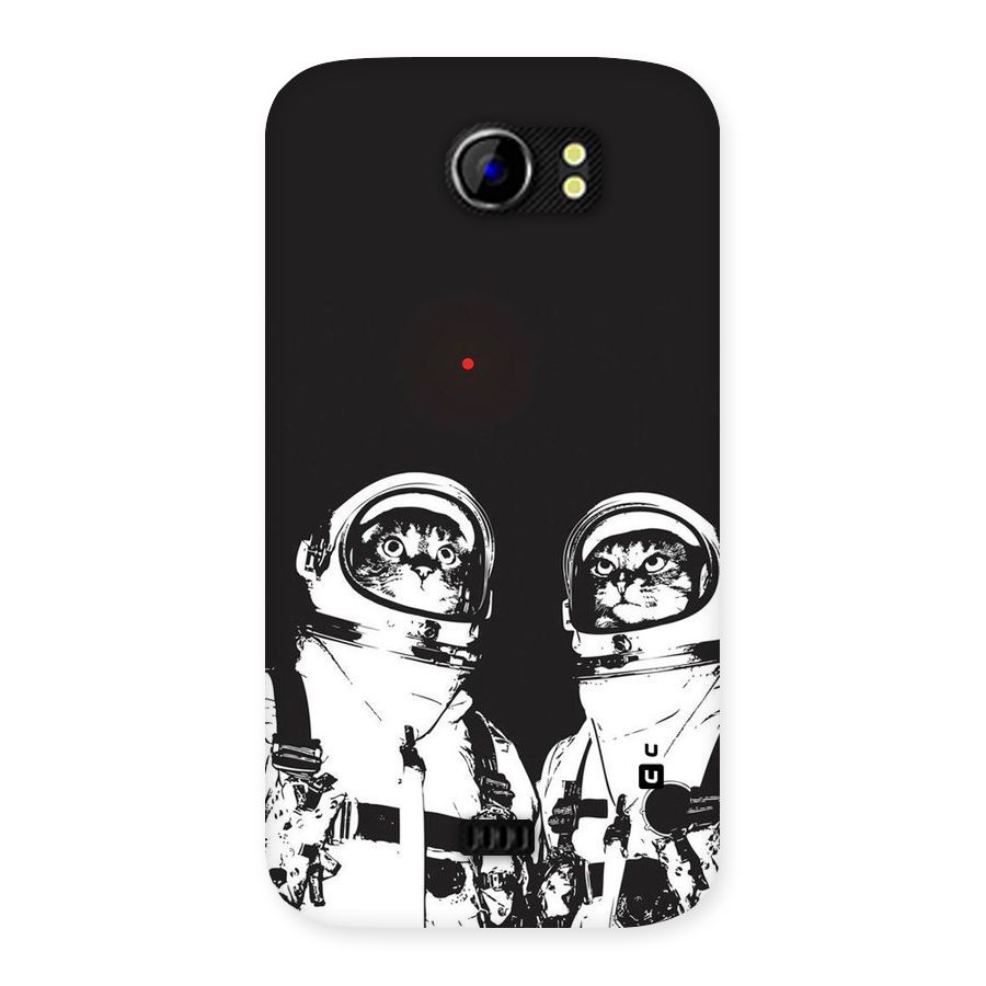 Meow Moon Back Case for Micromax Canvas 2 A110