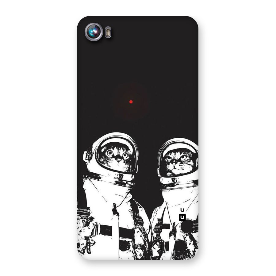 Meow Moon Back Case for Micromax Canvas Fire 4 A107