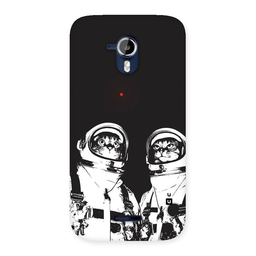 Meow Moon Back Case for Micromax Canvas Magnus A117