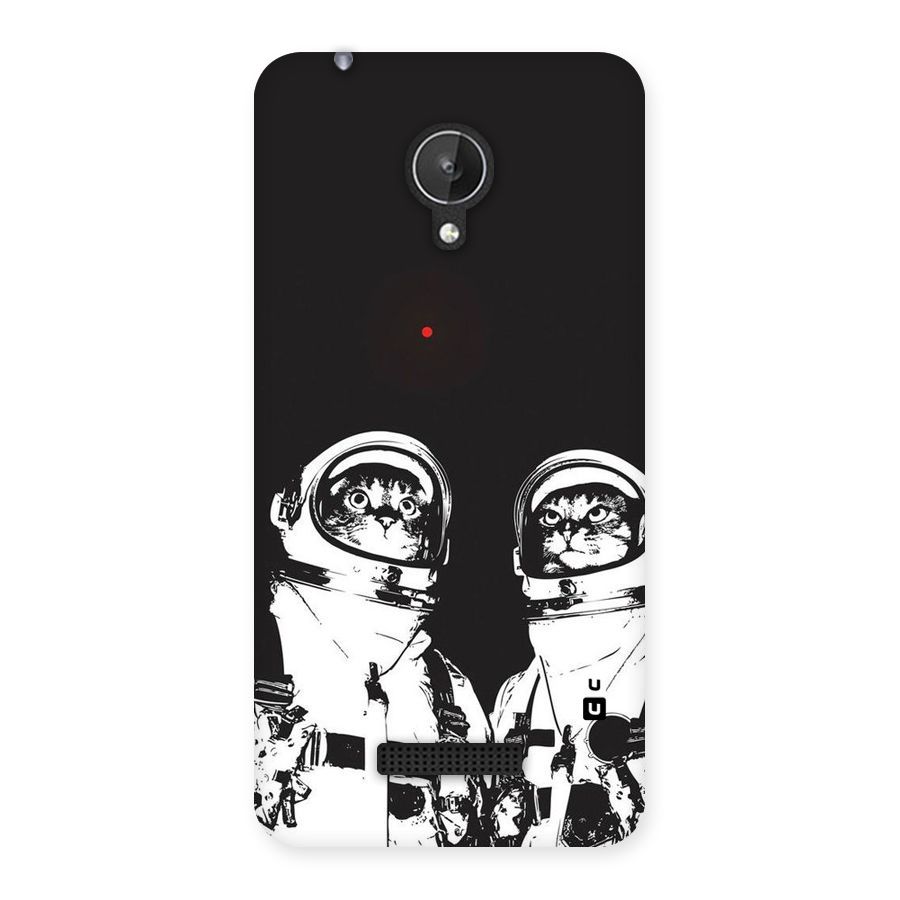 Meow Moon Back Case for Micromax Canvas Spark Q380