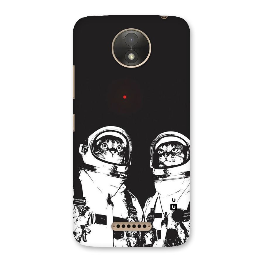 Meow Moon Back Case for Moto C Plus