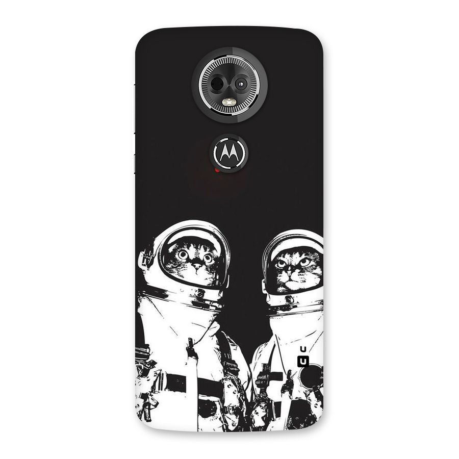Meow Moon Back Case for Moto E5 Plus