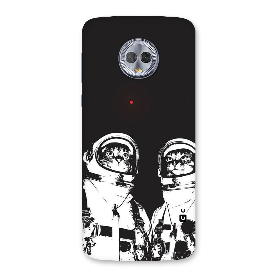 Meow Moon Back Case for Moto G6 Plus