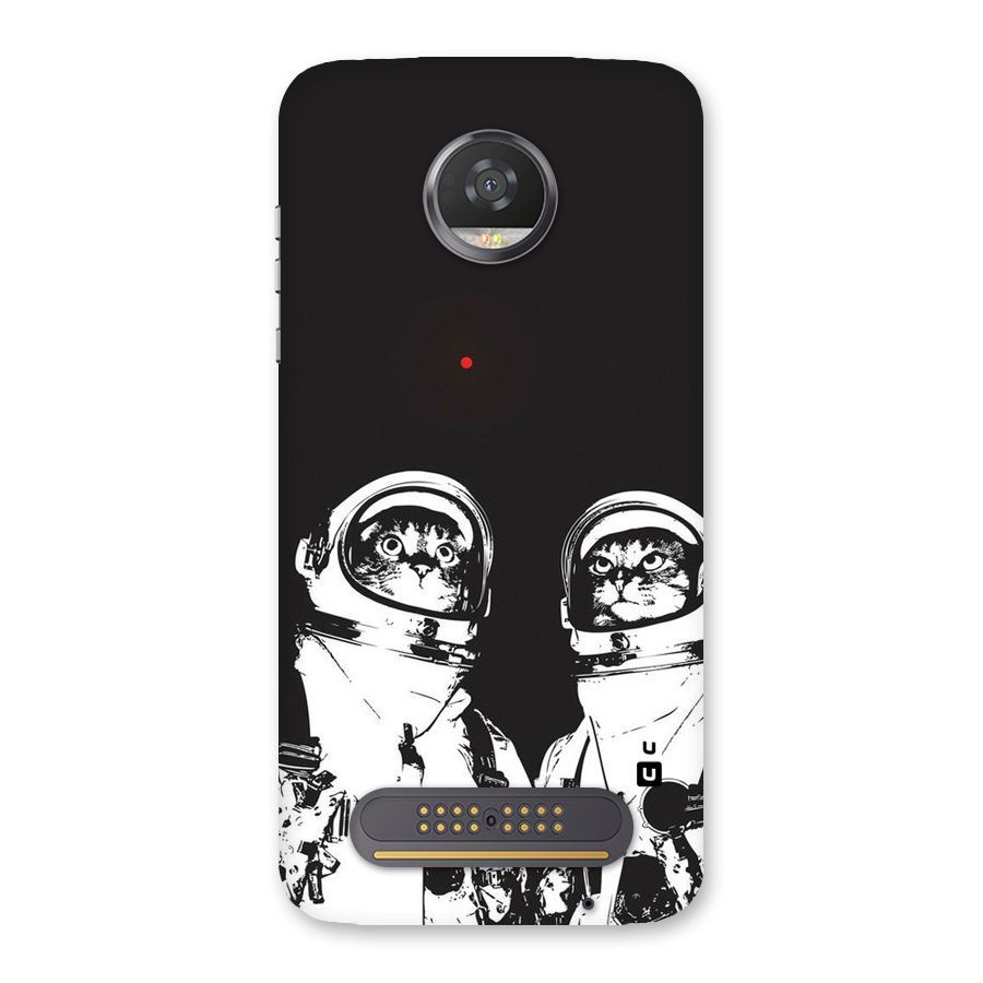 Meow Moon Back Case for Moto Z2 Play