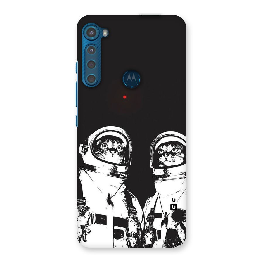 Meow Moon Back Case for Motorola One Fusion Plus