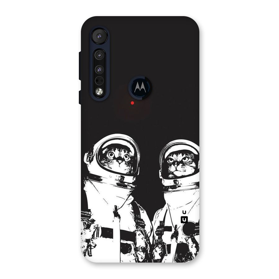 Meow Moon Back Case for Motorola One Macro
