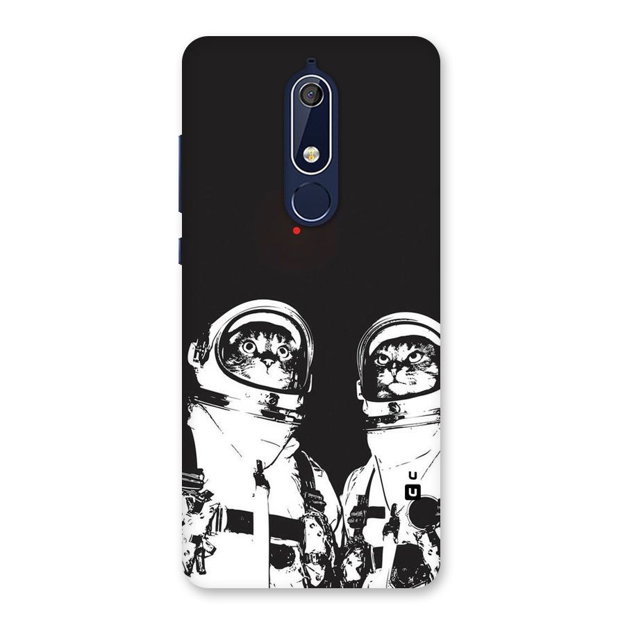 Meow Moon Back Case for Nokia 5.1