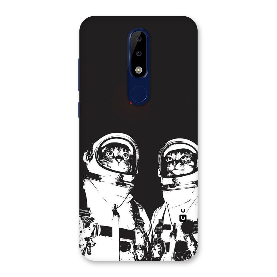 Meow Moon Back Case for Nokia 5.1 Plus