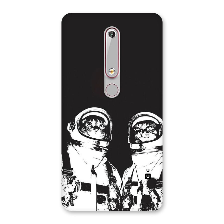 Meow Moon Back Case for Nokia 6.1