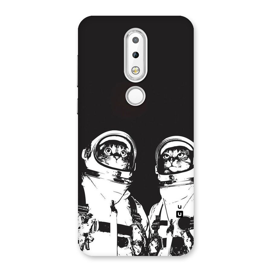 Meow Moon Back Case for Nokia 6.1 Plus