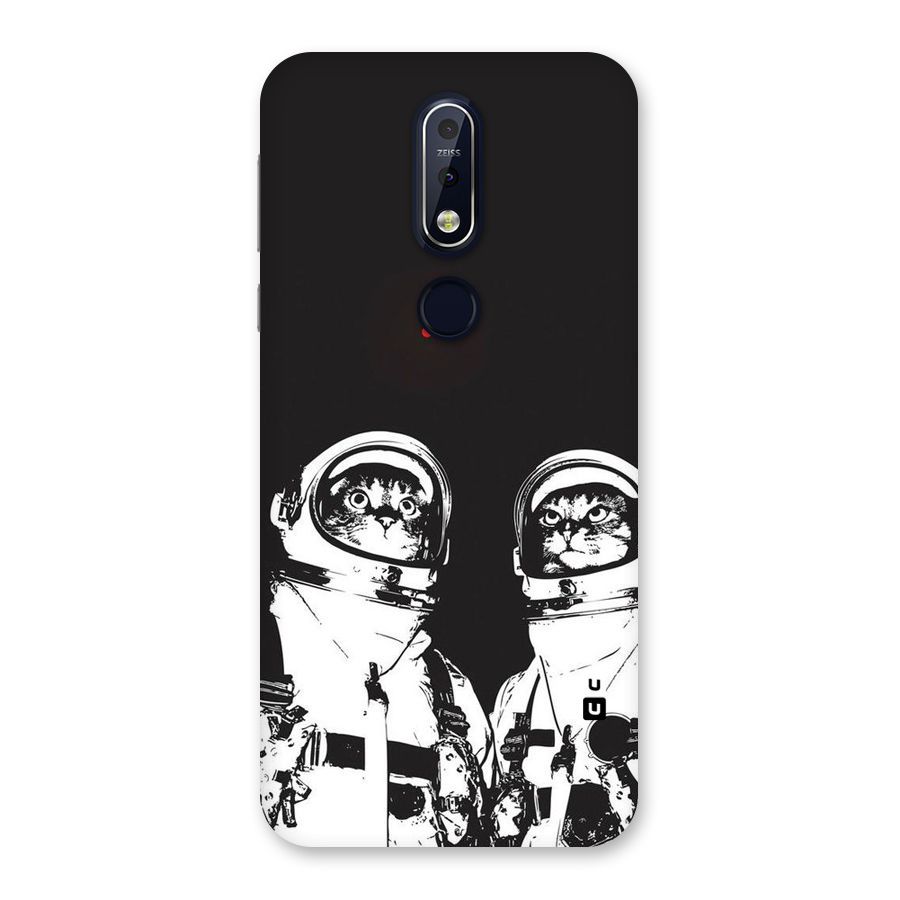 Meow Moon Back Case for Nokia 7.1