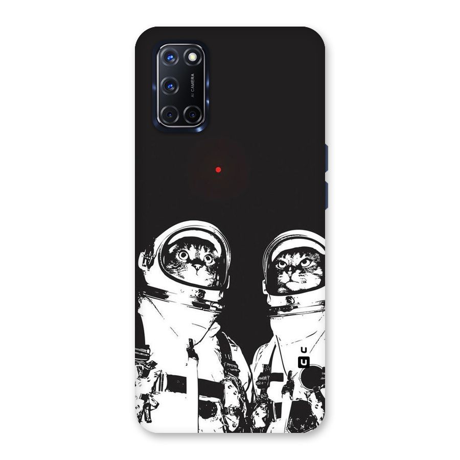 Meow Moon Back Case for Oppo A52
