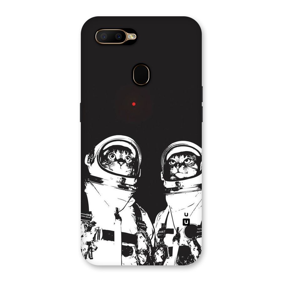 Meow Moon Back Case for Oppo A5s