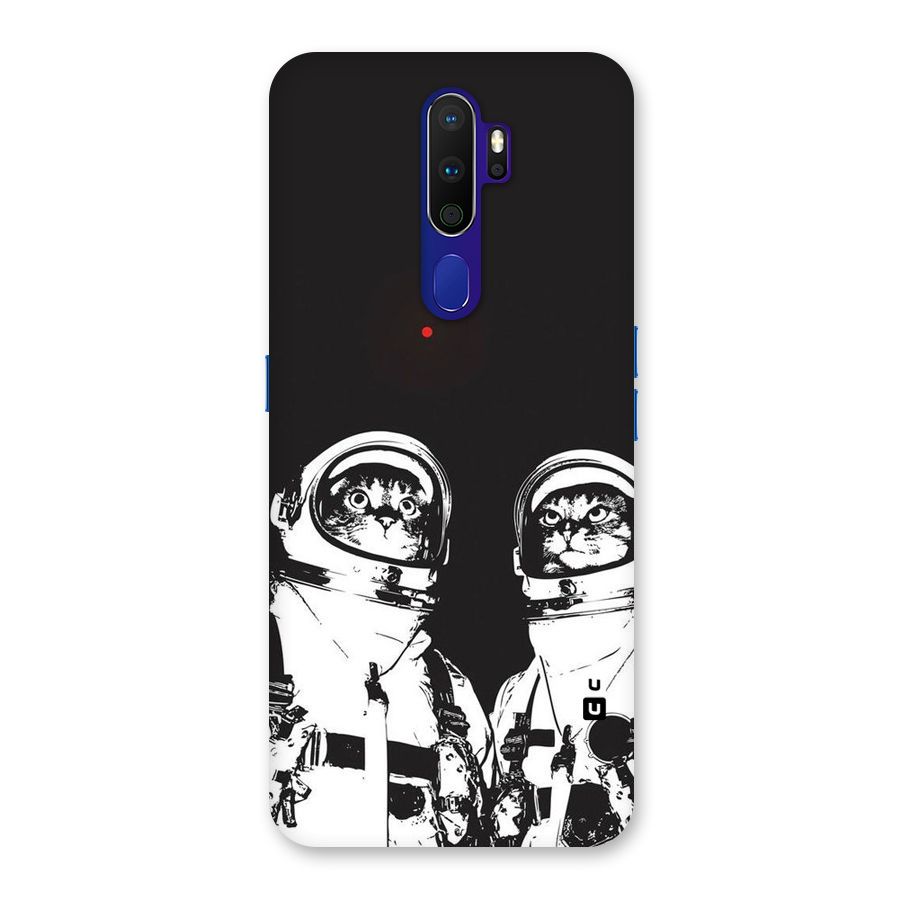 Meow Moon Back Case for Oppo A9 (2020)