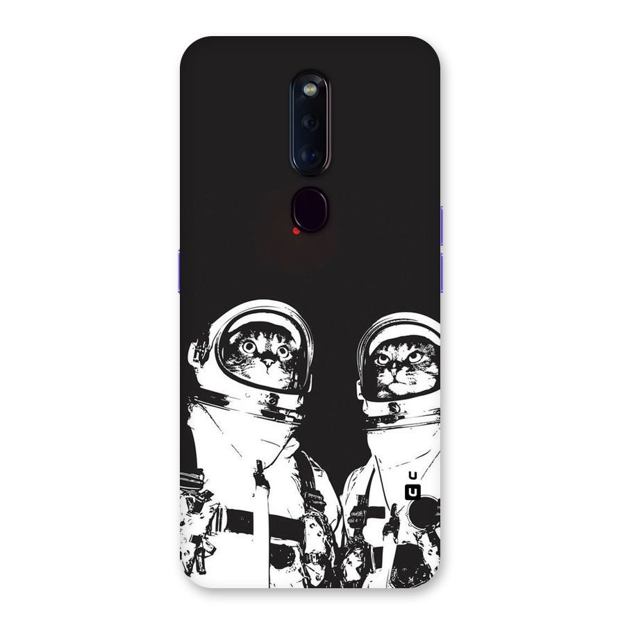 Meow Moon Back Case for Oppo F11 Pro