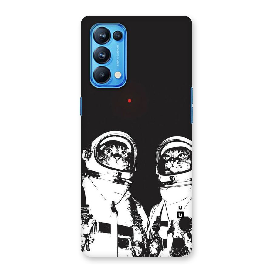 Meow Moon Back Case for Oppo Reno5 Pro 5G